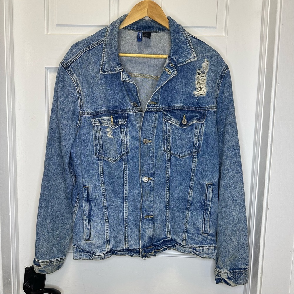 H&M Blue Denim Jacket (C)